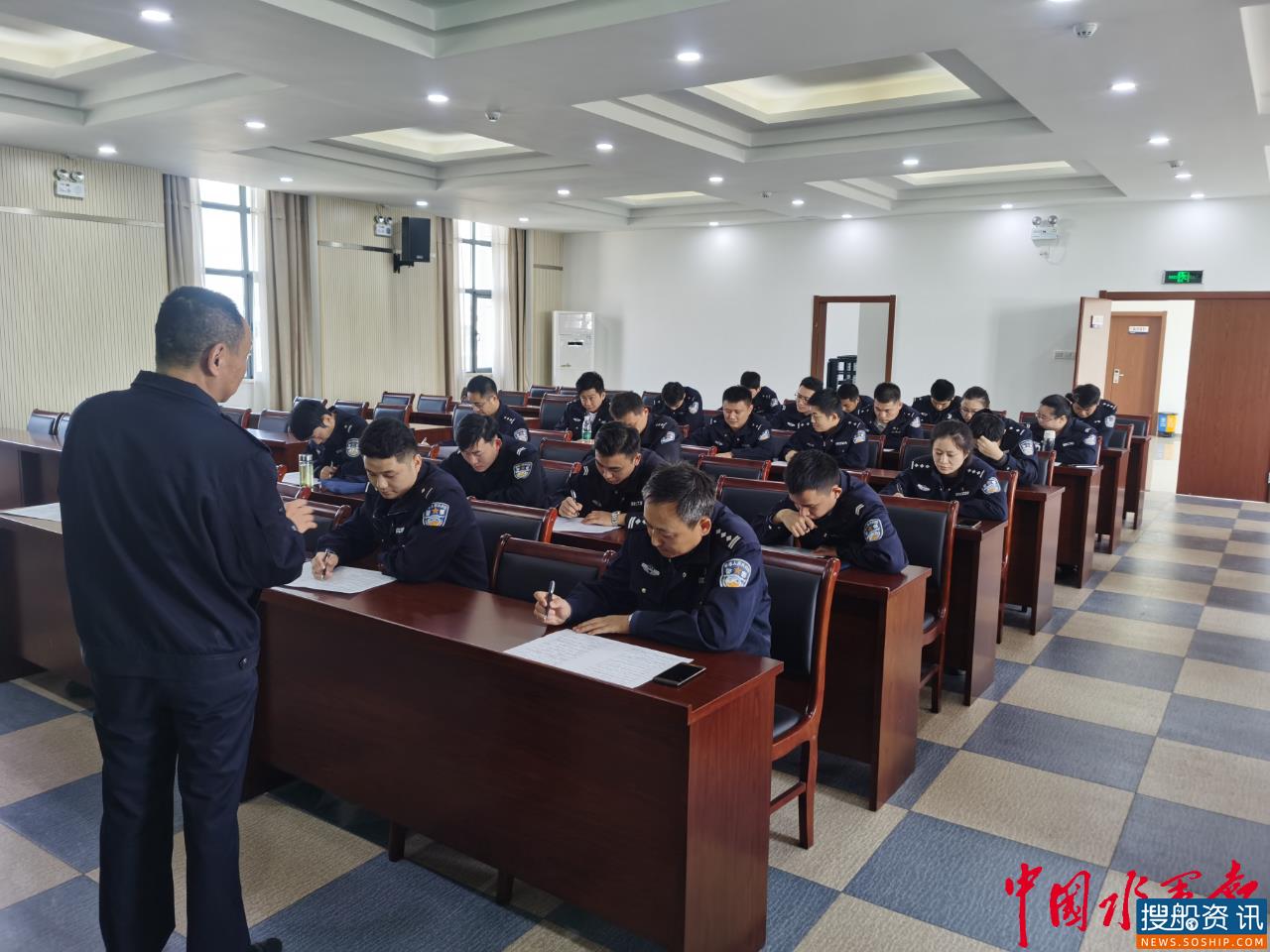 长航公安局芜湖分局开展治安业务实战大练兵活动