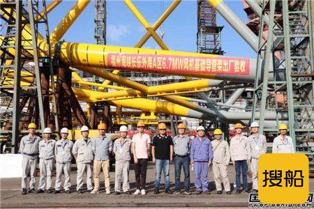 厦船重工完成钢结构两大生产节点