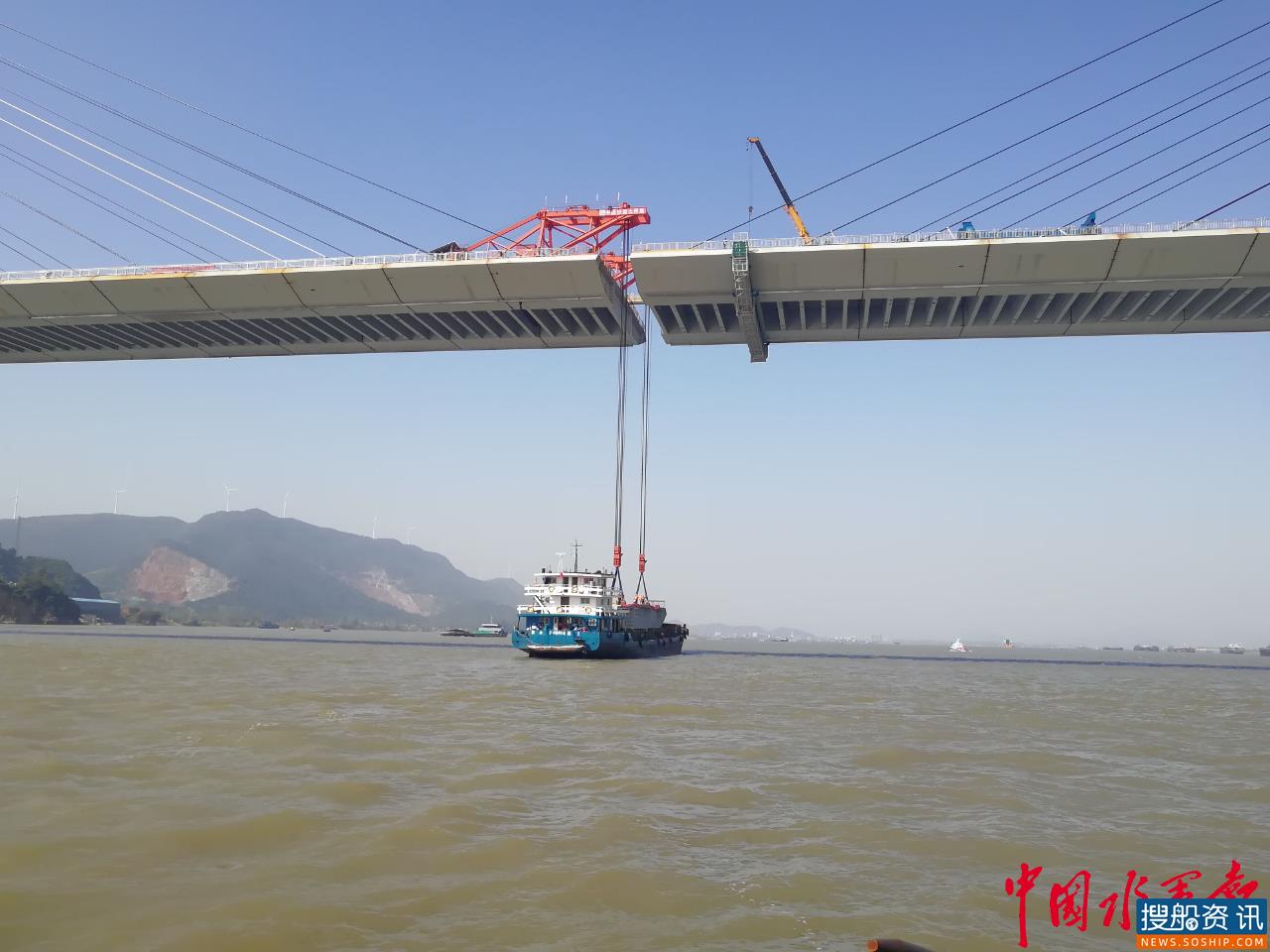 风雨三载守护,武穴长江公路大桥顺利合龙