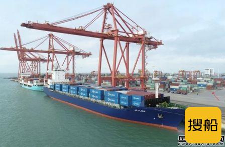 中联航运在海南洋浦开通中越国际集装箱班轮航线
