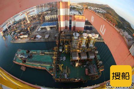 全球首个万吨级半潜式储油平台主体建造完工