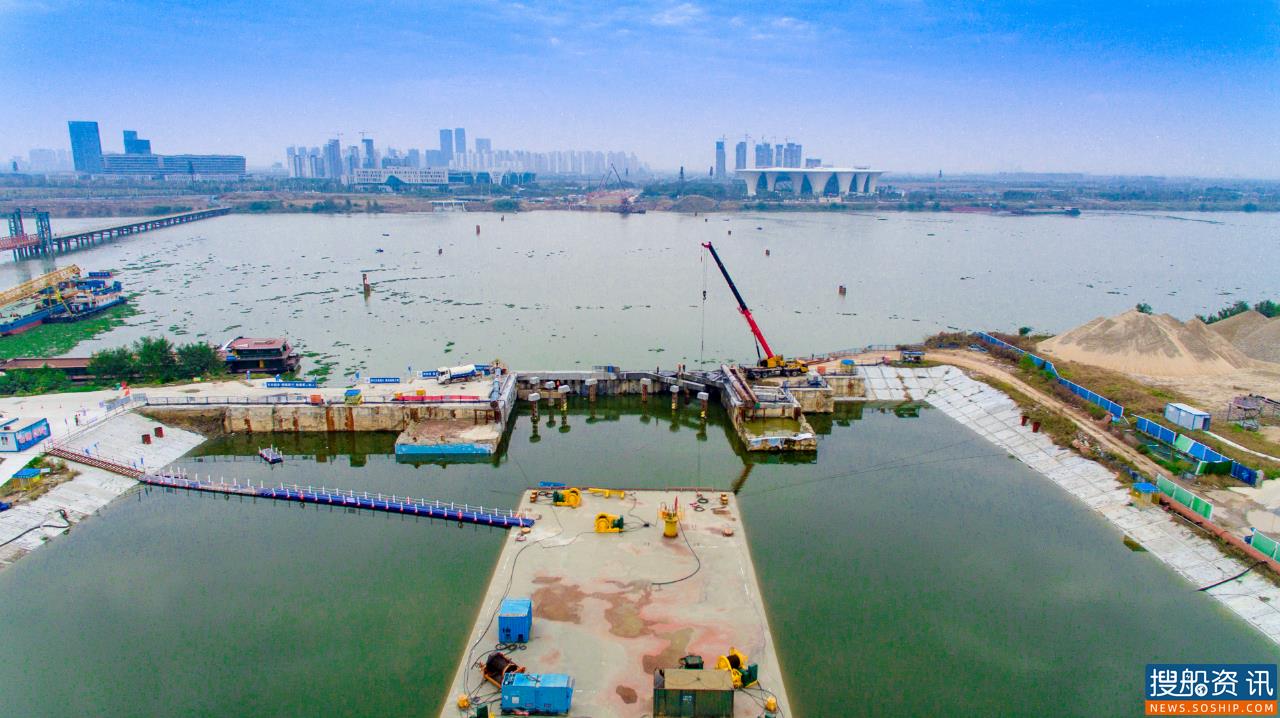 爆破!汉江首条沉管隧道向浮运安装进发