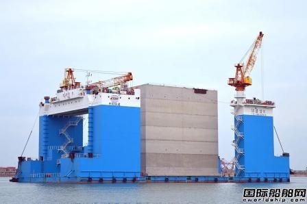 南通中远海运船务承接中国铁建港航局坐底式风电安装船改装项目