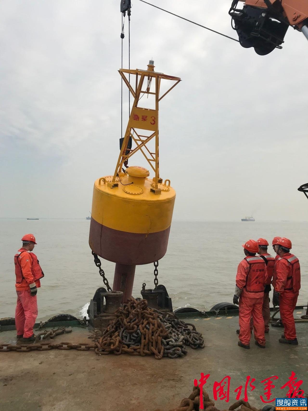长江上海航道处再为北沿江高铁勘察提供保障