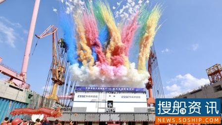 里程碑！首艘国产大型邮轮转入坞内开始总装