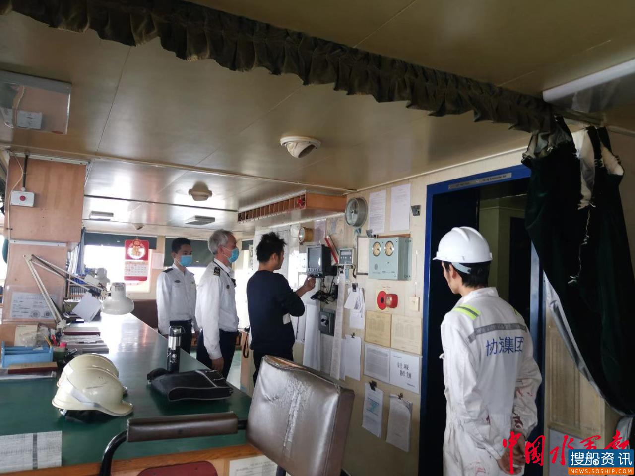 周末执法“不打烊” 莆田湄洲岛海事处依法滞留一艘低标船舶