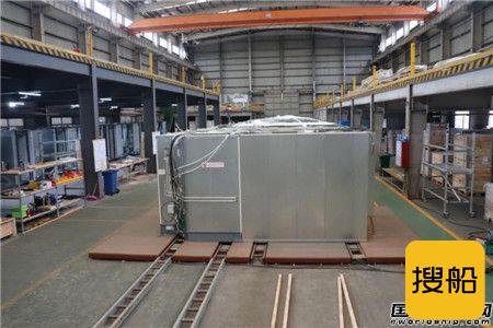 厦船重工2800客邮轮型客滚船预制舱室全部完工并通过报验