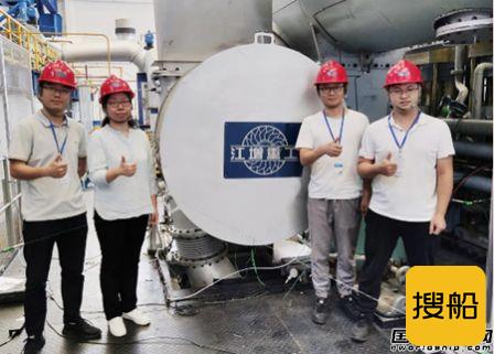 江增重工研制国内首台船用低速机增压器出厂