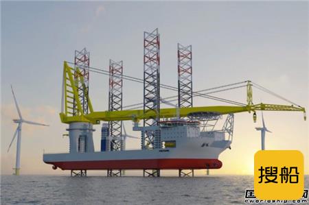 大明重工承接自升式风电安装船固桩架项目开建
