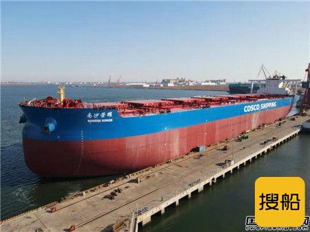 港船重工为中国矿运建造首艘VLOC开启海上首秀