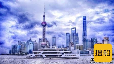 东方船研交付黄浦江五星级国宾游船“申城之光”号