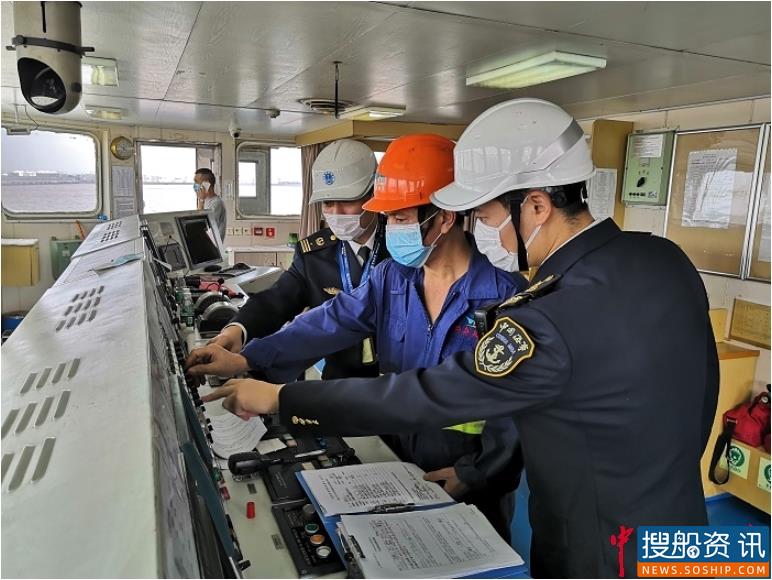 金山海事局圆满完成水上交通安全大检查活动