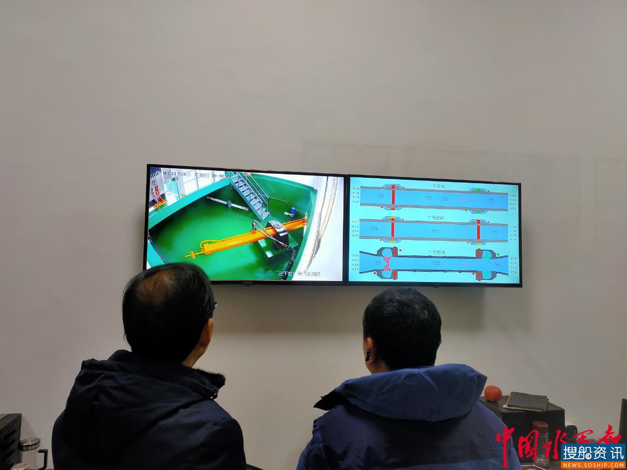 邵伯船闸升级打造可视化控制系统 实现设备运行“立体监控”