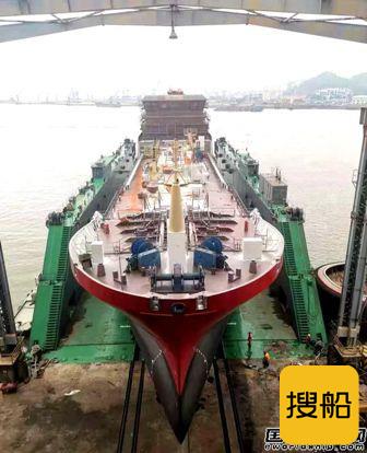 珠海太平洋海工交付5600吨电力推进冰区燃料加注船