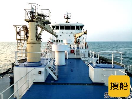 珠海太平洋海工交付5600吨电力推进冰区燃料加注船