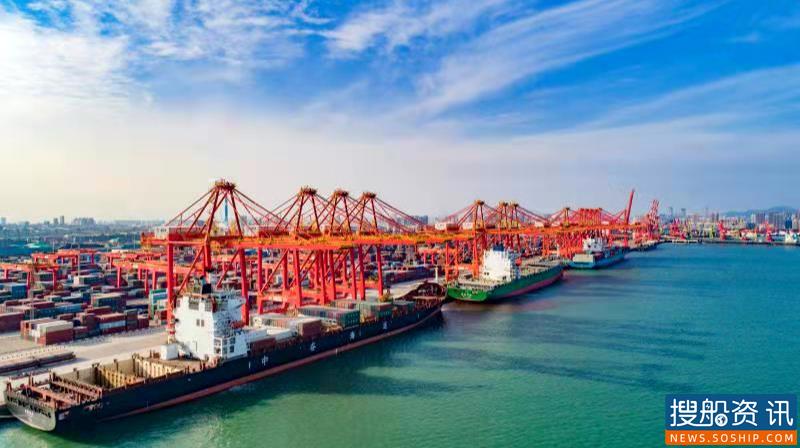 山东港口日照港年货物吞吐量突破4亿吨