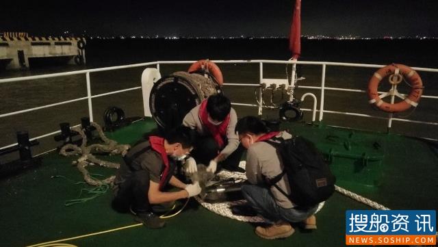 广州海事测绘中心圆满完成伶仃航道应急扫海测量
