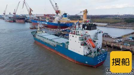 中国首艘自主研制乏燃料运输专用船交付