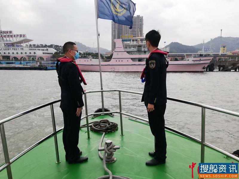 漳州龙海海事处认真做好“元旦”节前客渡船安全监管工作