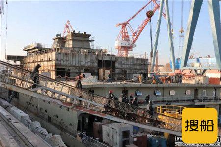 渤船集团深海装备综合试验船完成重大节点