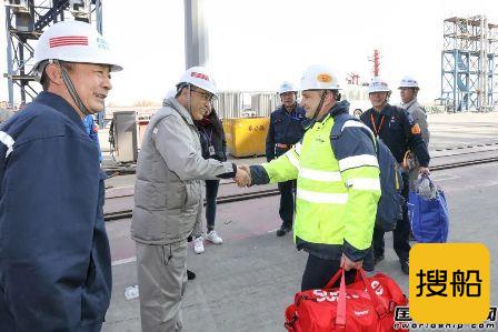 沪东中华23000箱双燃料集装箱船3号船完成气体试航