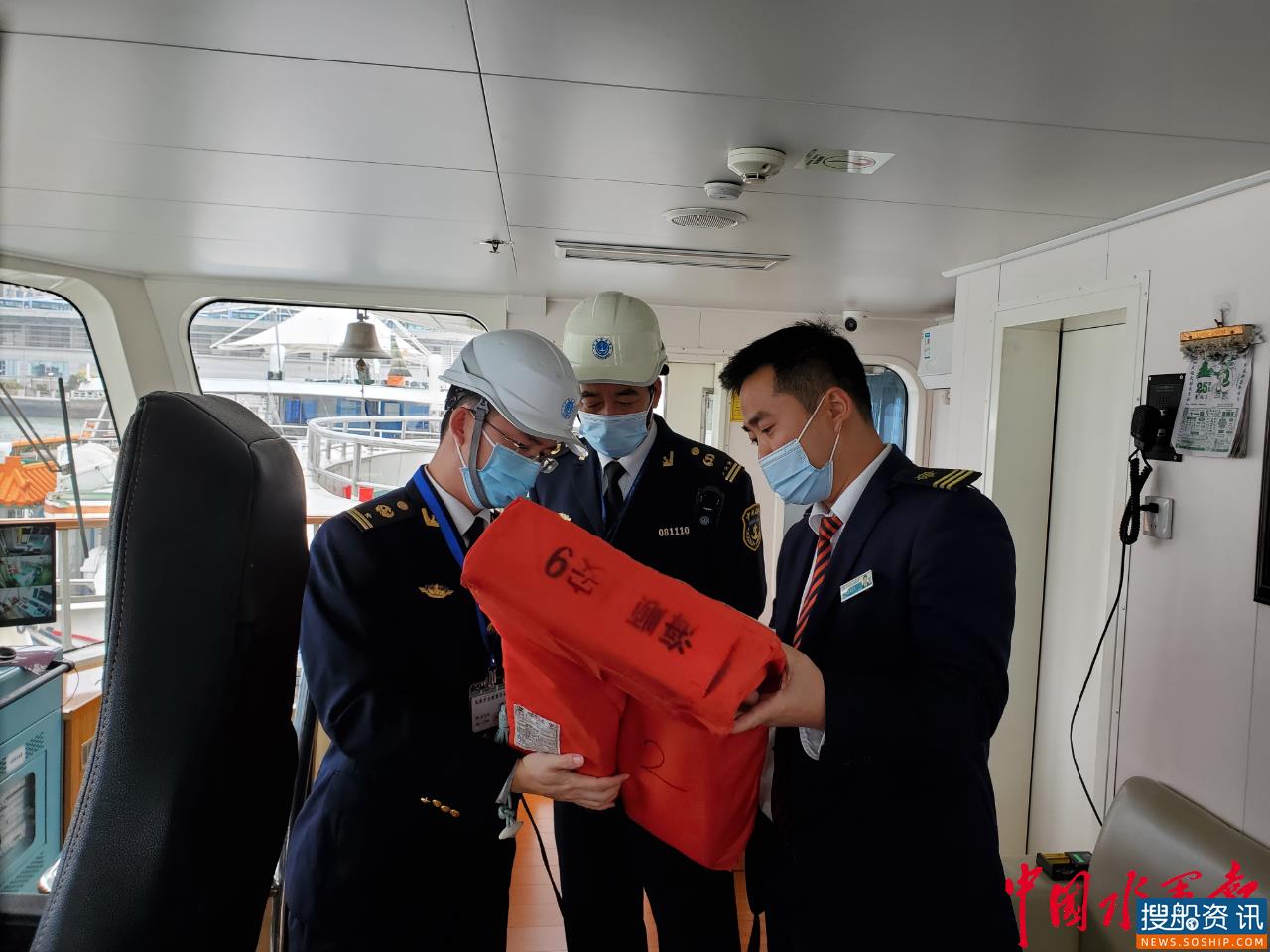 厦门海沧海事处积极开展辖区客渡船节前安全检查工作