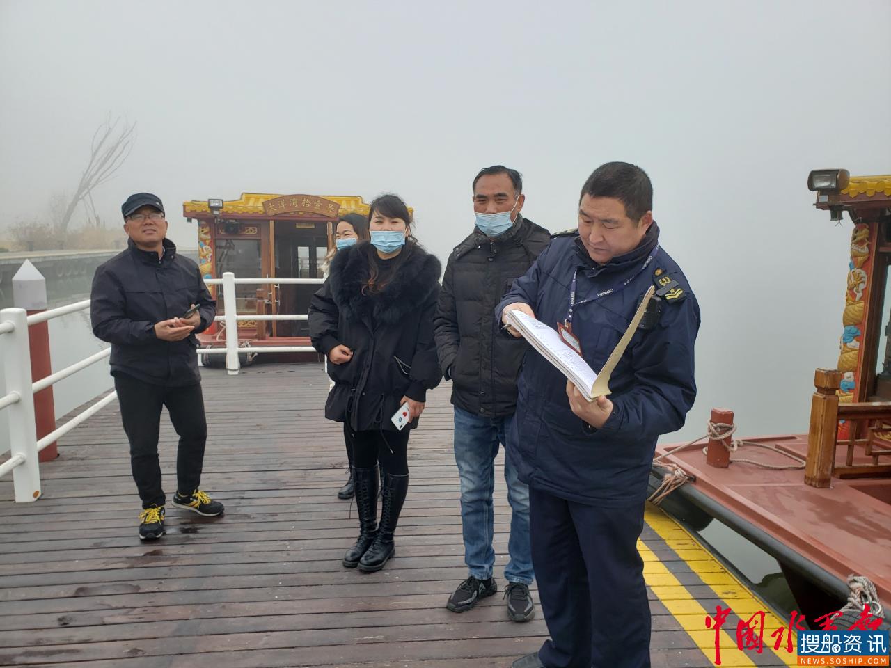 盐城交通执法支队严阵应对“恶劣天气”