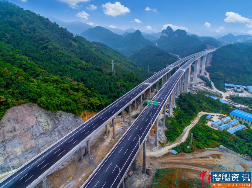 广东开春高速公路正式通车 快速联通粤港澳大湾区与东盟经济带
