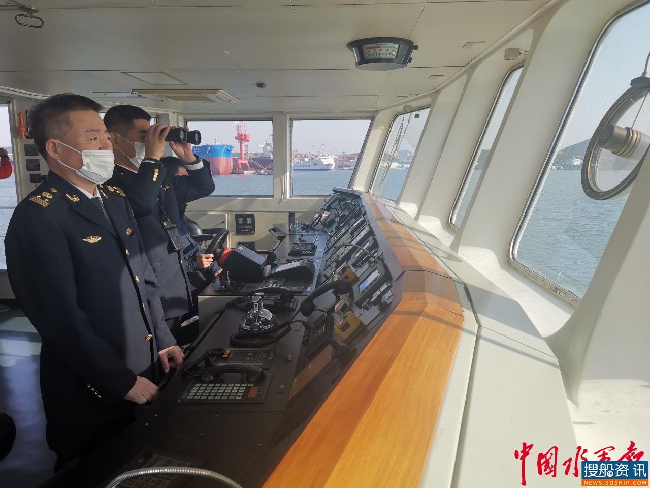 大连海事局开展2021年首次海上巡航
