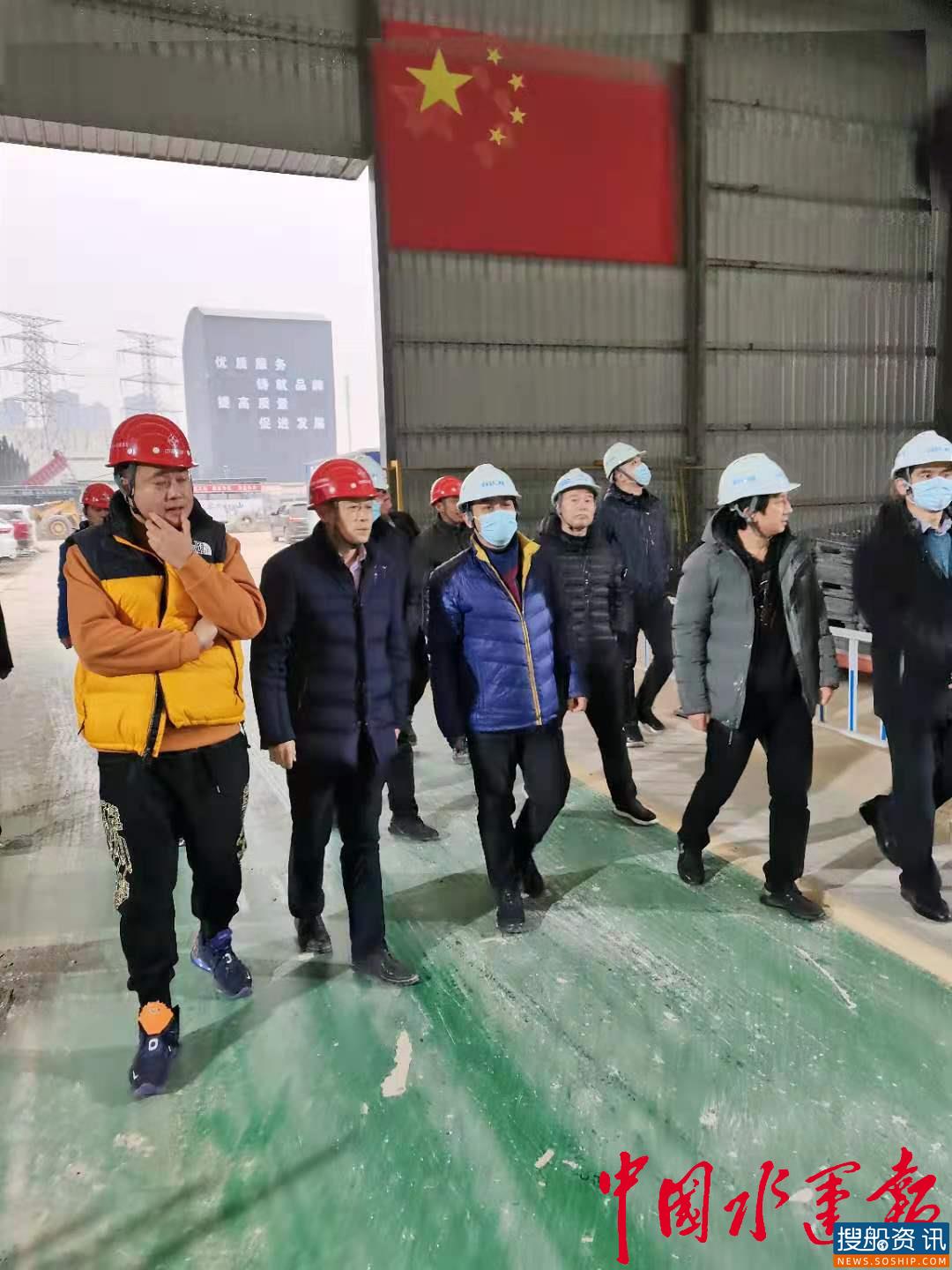 京杭运河项目迎接山东沾临项目业主考察观摩