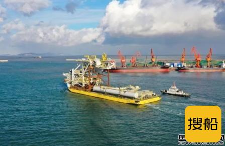 蓬莱巨涛交付ENI墨西哥湾FPSO系泊支撑和钢臂结构项目