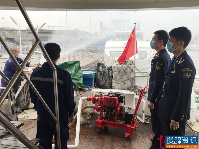 漳州龙海海事处全面开展春节前客渡船安全大检查
