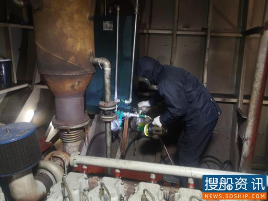 严寒中验船师用执着为船舶营运把好第一道安全关