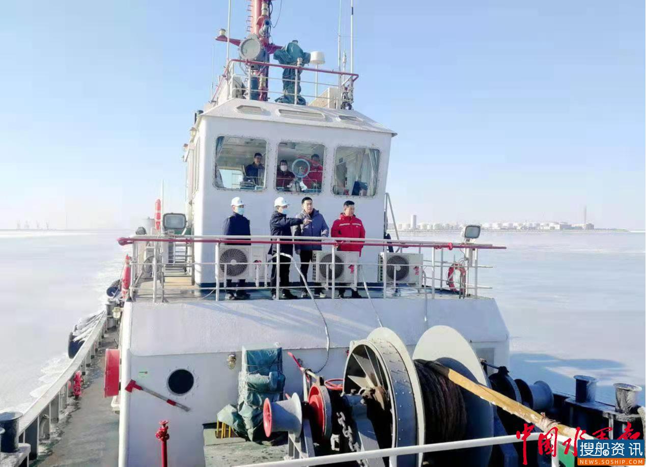 冰封海面 潍坊海事局多举措战海冰、保安全、护民生