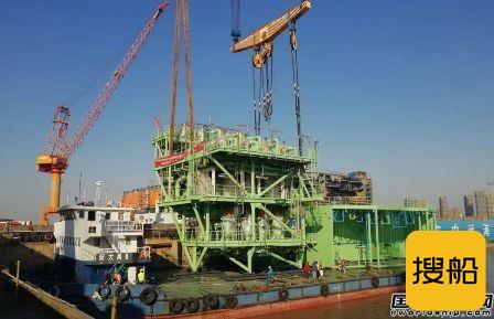 启东中远海运海工顺利交付M020再气化模块