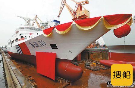 我国自主研制首艘万吨级海巡船将于年中正式列编