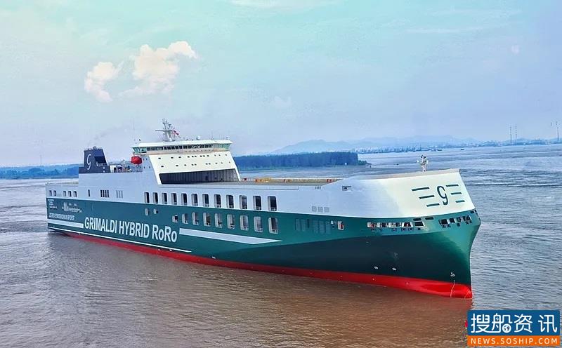 扬州海事局保障世界最大货滚船等三艘新造船安全离泊试航