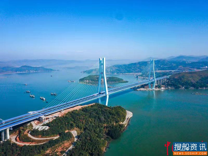 福建沙埕湾跨海通道通车
