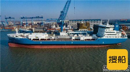 扬州金陵交付一艘16300吨双燃料化学品船