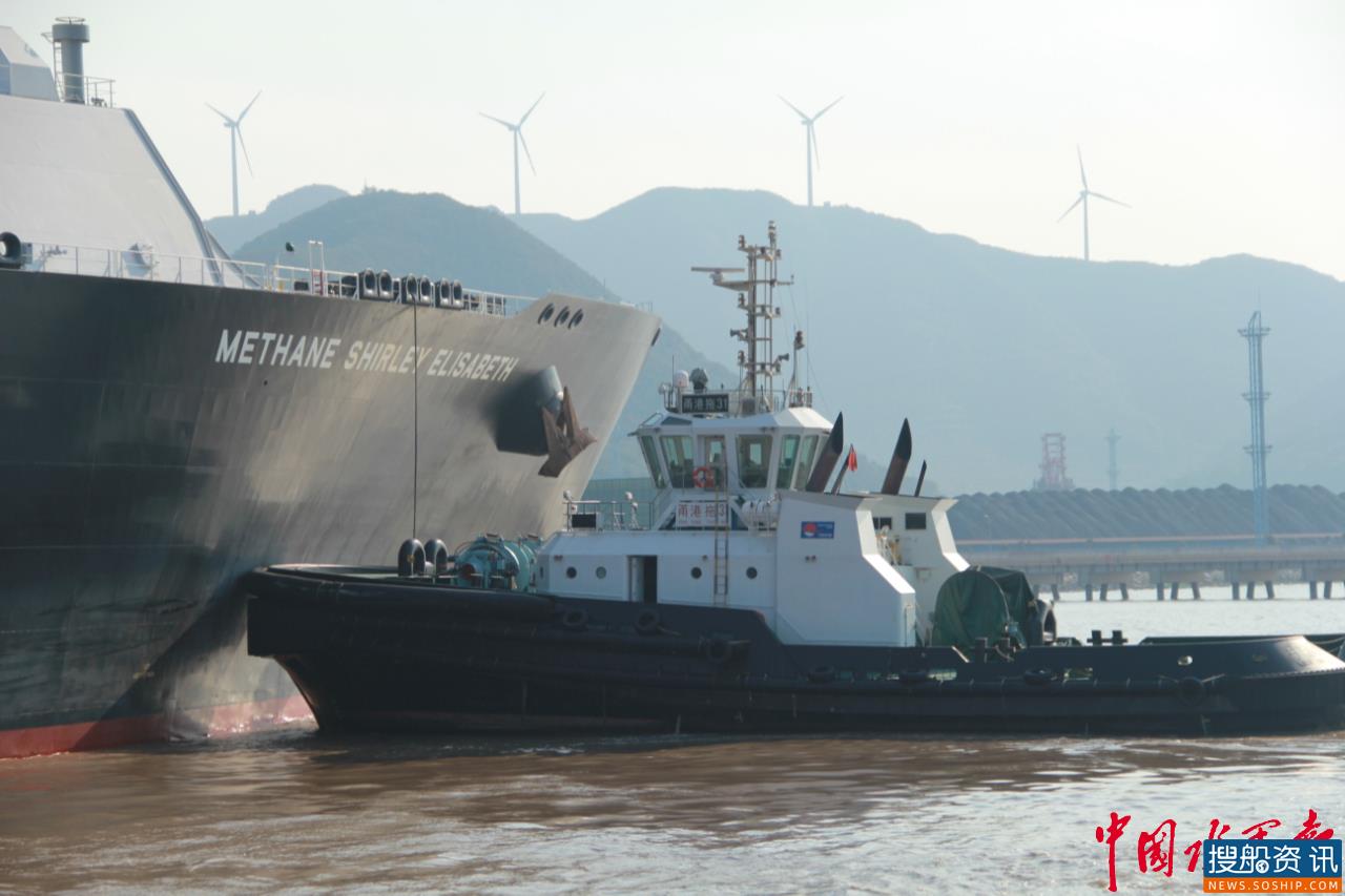 宁波港域周拖轮助泊量创历史纪录