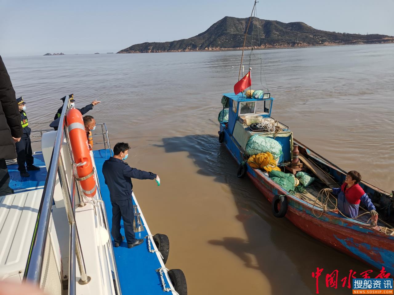 温州遭遇百年一遇大旱 “海事蓝”助力解决千万岛民“用水荒”