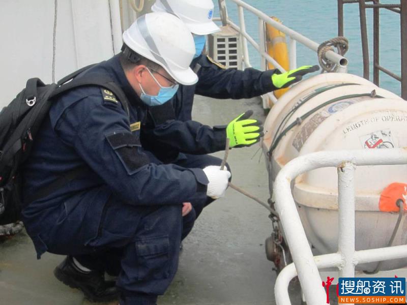 董家口海事局连续滞留七艘低标准船舶