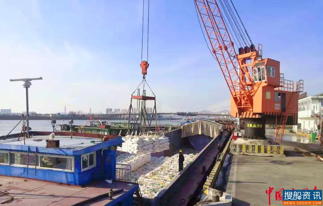 巢湖港：迎来2021年首月生产开门红