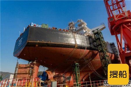 舟山中远海运重工同日完成两船发电机动车节点