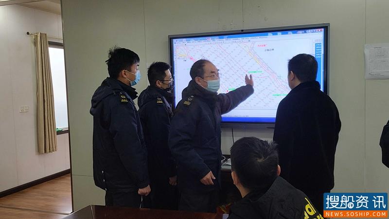 宜昌航道海事双联动 保障待闸锚泊水域通航安全