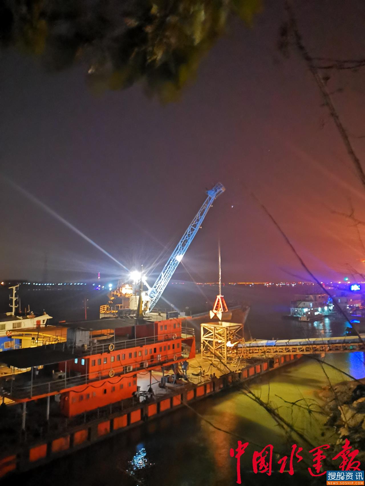 武汉港阳逻分公司1月完成装卸自然吨24.19万吨 创单月历史新高