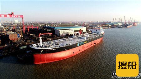 新时代造船交付EPS一艘11万吨油船