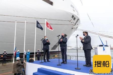 地中海邮轮最新旗舰“地中海华彩”号交付