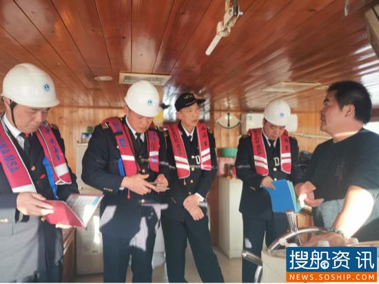 肇梧海事开展春运期间联合执法行动