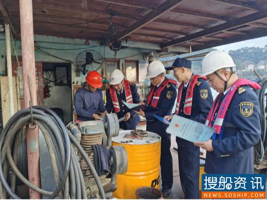 肇梧海事开展春运期间联合执法行动
